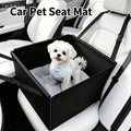 Foldable Car Pet Seat Carrier Waterproof Scratch Resistant Dog Cat Booster Seat Portable Travel Pet Bed For Car Back Seat