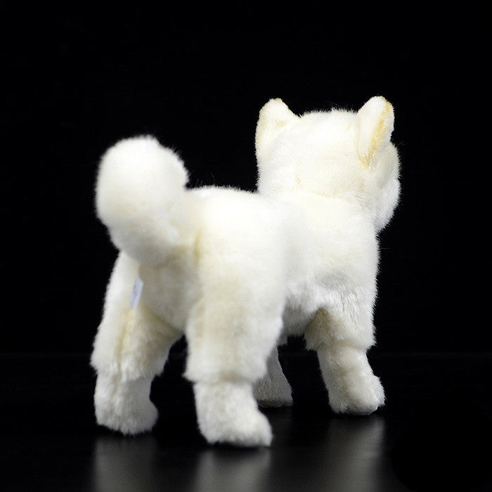 Soft Plush Dog Toy in Multiple Colors