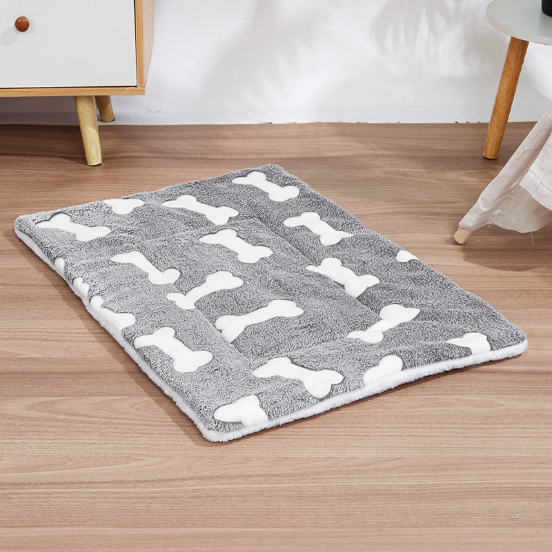Warm Plush Dog Bed Mat in Multiple Sizes