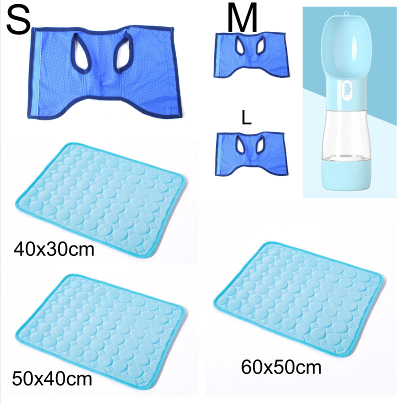 Lightweight Fabric Cooling Vest for Dogs