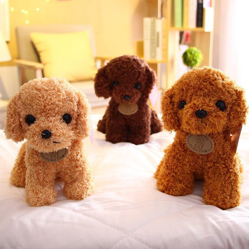 Soft Teddy Plush Toy for Dogs in Multiple Colors