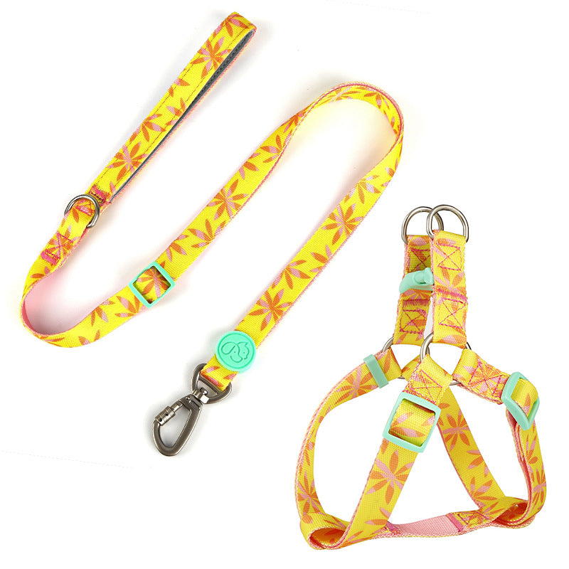 Dog Collar, Leash and Harness Set