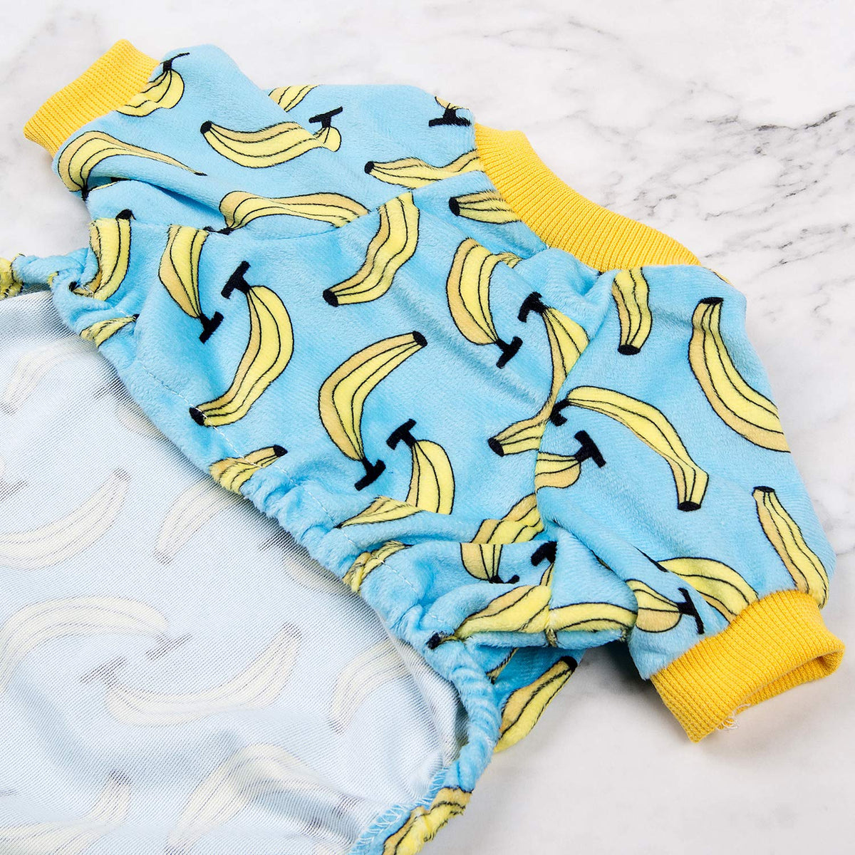 Blue Banana Dog Pajamas