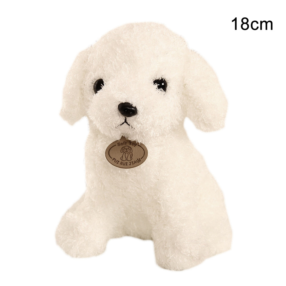 Soft Teddy Dog Plush Toy in Multiple Colors
