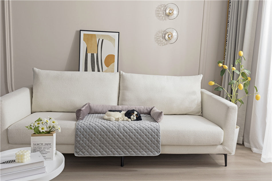Pet Pad Sofa Bed with Pillow in Multiple Colors
