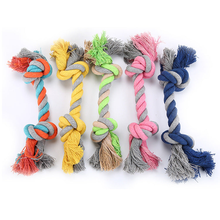 Cotton Rope Dog Toy in Multiple Colors