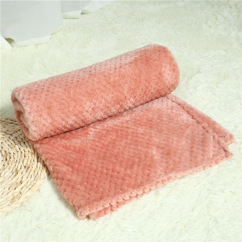 Soft Dog Sleeping Blanket in Multiple Colors