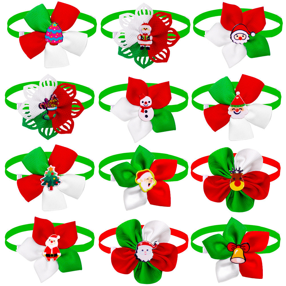 Christmas Bow Tie Collar Ornament for Dogs