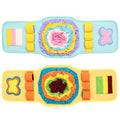 Sniff Mat Dog Training Pad in Yellow and Blue