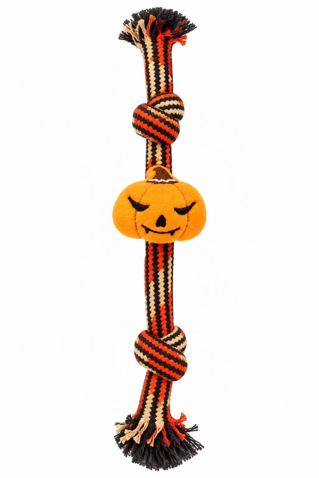 Halloween Tug Of War Spider Plush Dog Toy