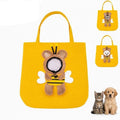 Breathable Canvas Shoulder Carrier in Yellow and Blue