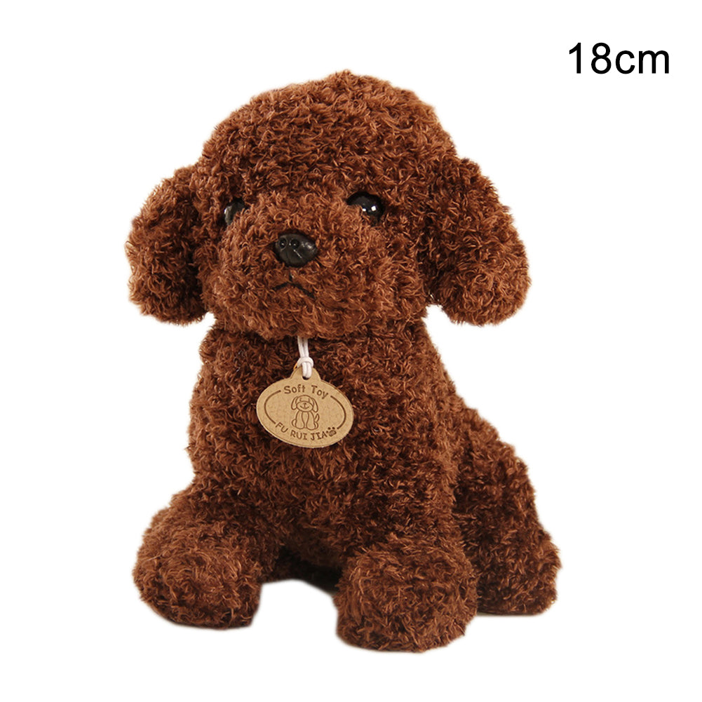 Soft Teddy Dog Plush Toy in Multiple Colors
