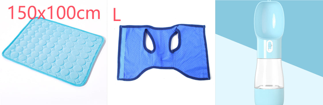Lightweight Fabric Cooling Vest for Dogs