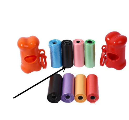 Poop Bag Rolls in Multiple Colors