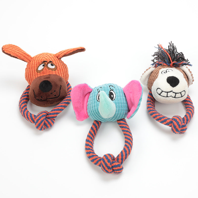 Cotton Rope Soundmaking Dog Toy
