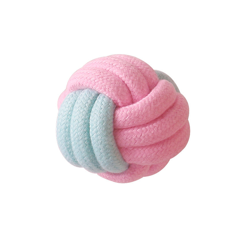 Cotton Rope Dog Chew Toy with Multiple Play Styles