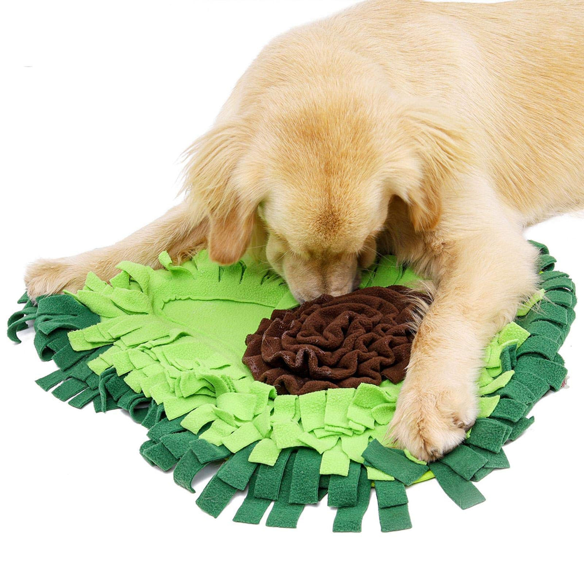 Dog Sniffing Mat with Interactive Puzzle Feeding Game