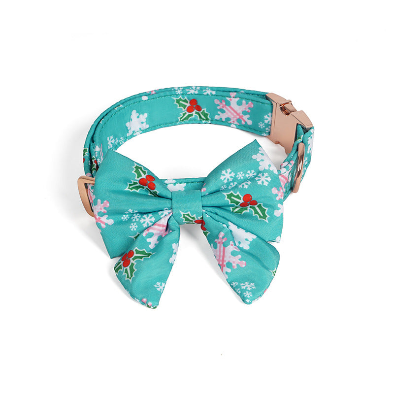 Pure Cotton Dog Neck Bow Tie Collar