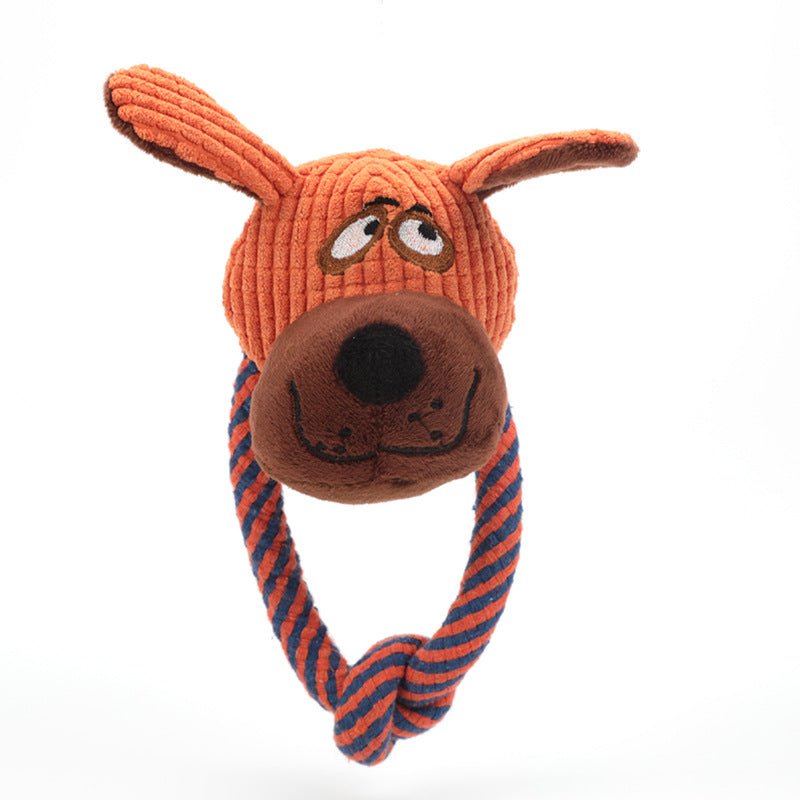 Cotton Rope Soundmaking Dog Toy