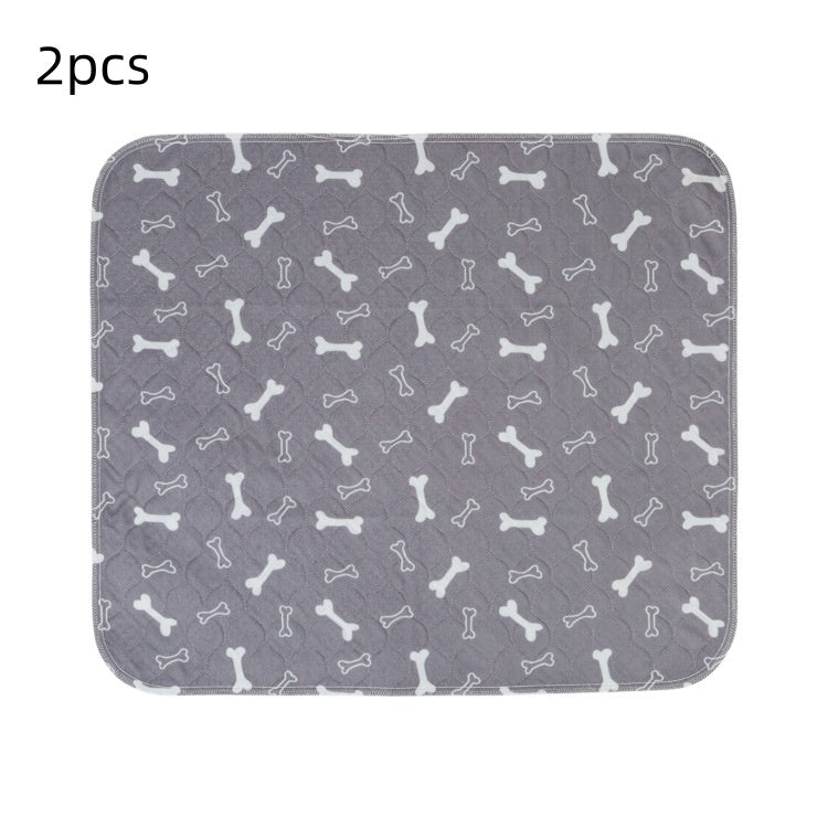 Dog Training Pad with Bone Print Design