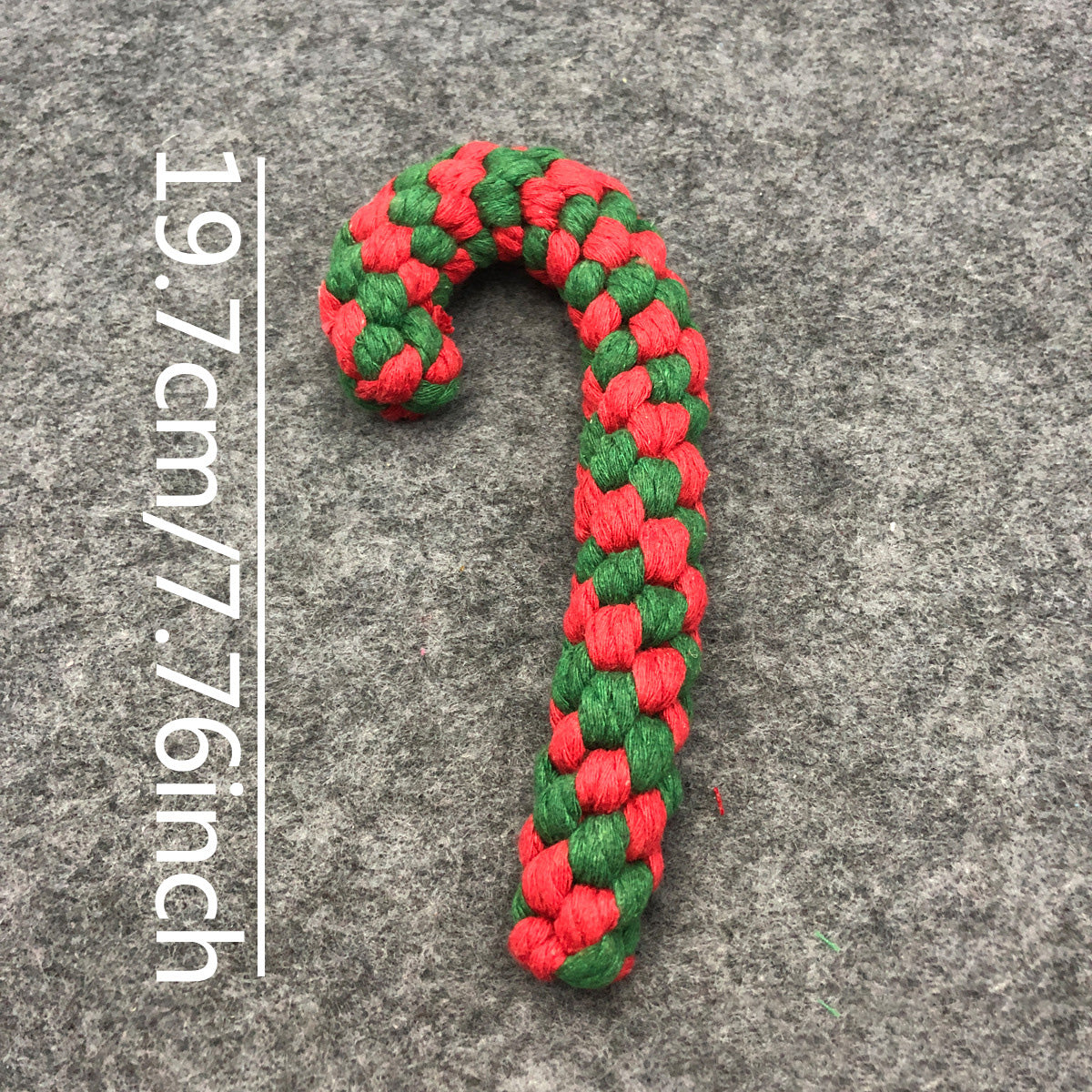 Christmas Cotton Rope Dog Toy Set with Knots