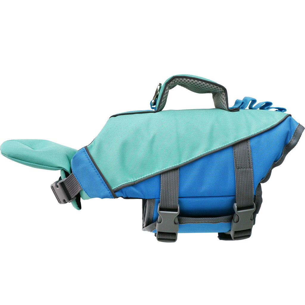 Reflective Patchwork Dog Swimsuit Vest
