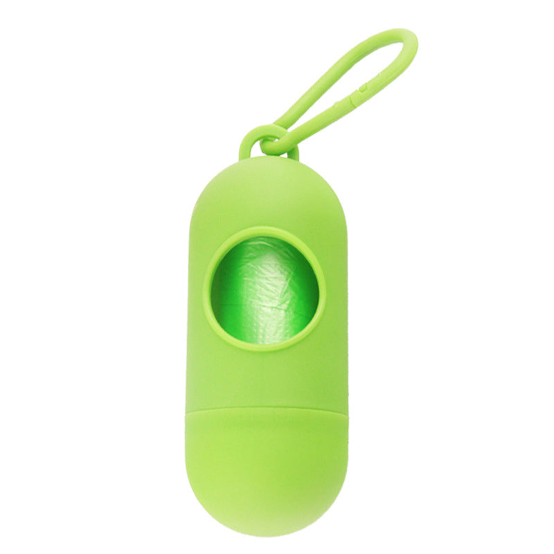 Poop Bag Dispenser With Hook in Multiple Colors