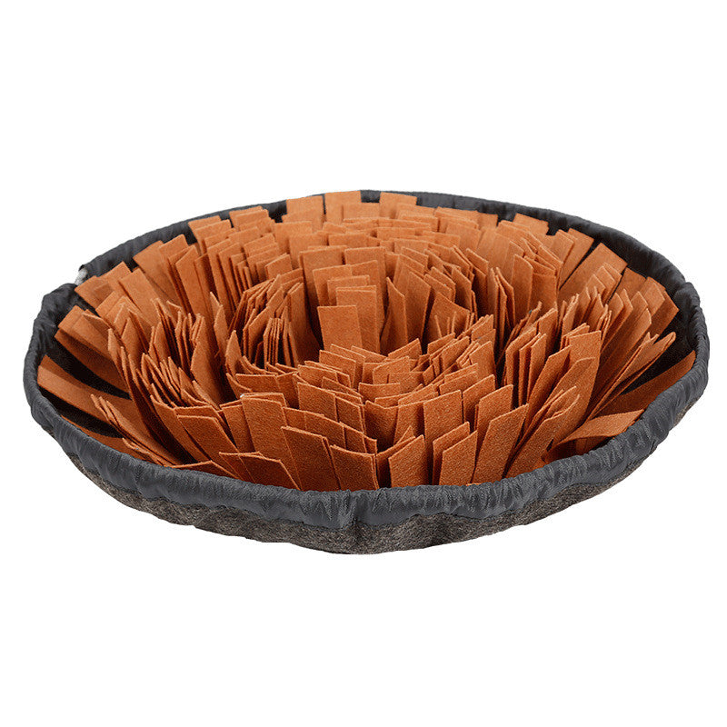 Dog Sniffing Mat with Interactive Puzzle Feeding Game