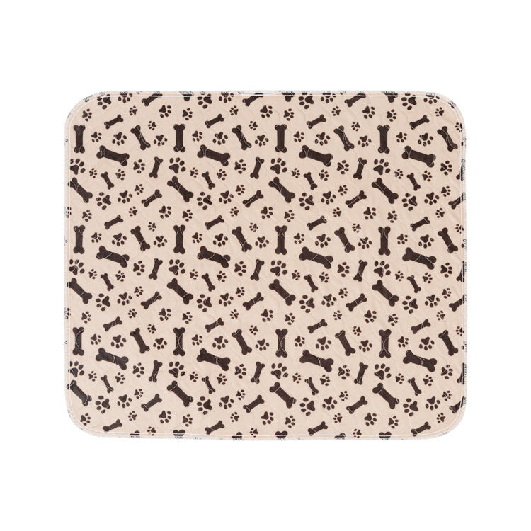 Dog Training Pad with Bone Print Design