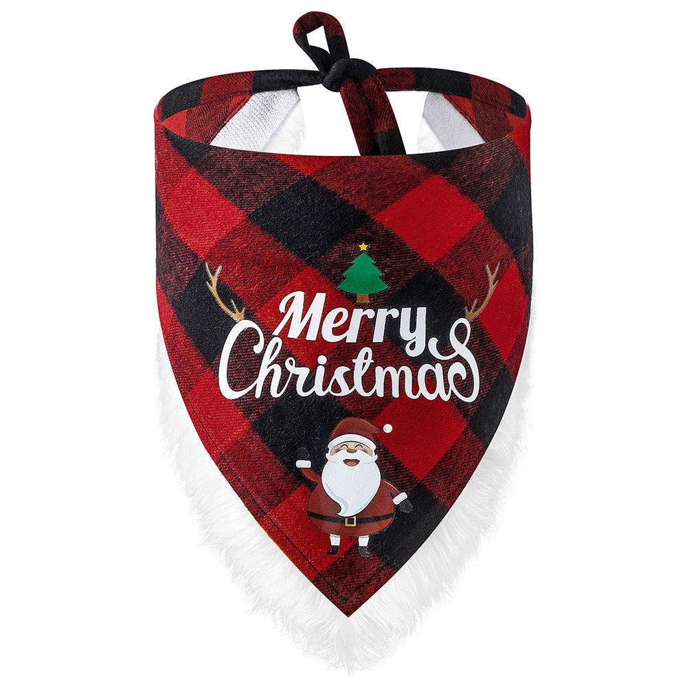 Christmas Dog Bandana - Green
