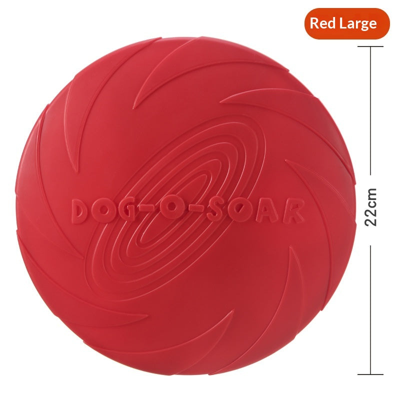 Bite-Resistant Flying Disc Fetch Toy in 6 Colors