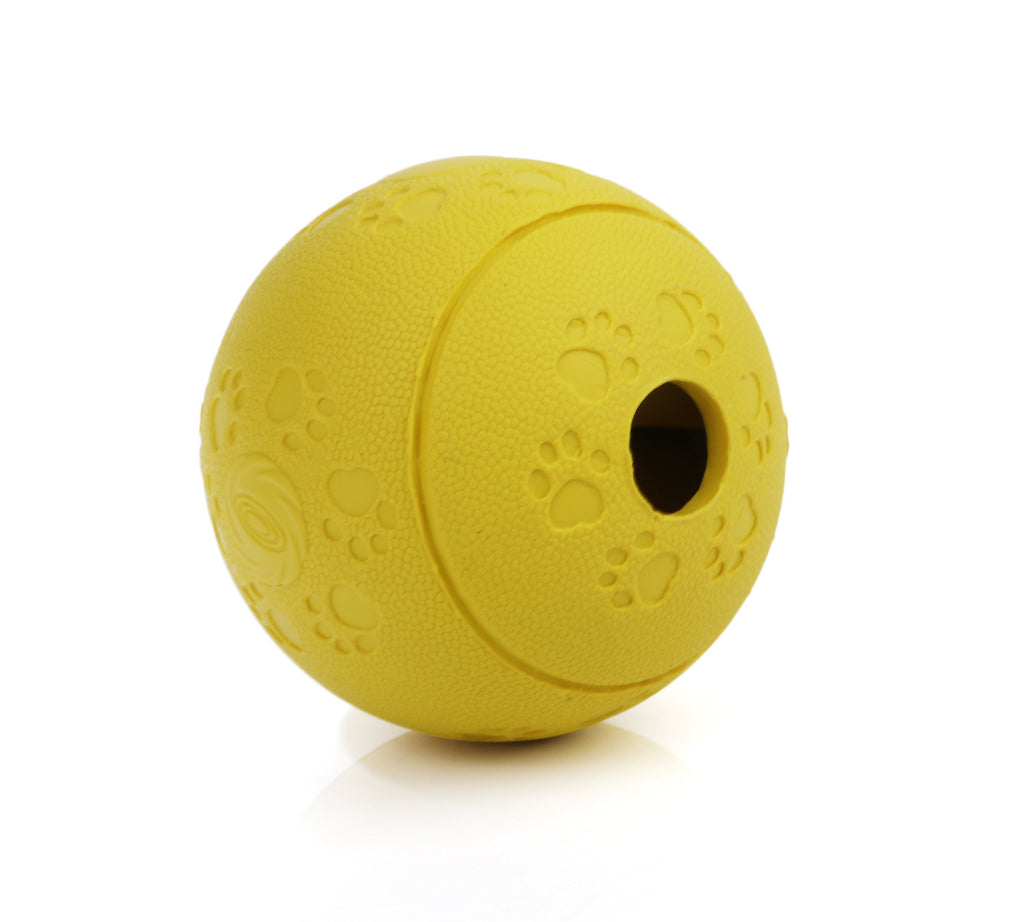 Interactive Treat Dispensing Dog Toy Ball in Multiple Colors
