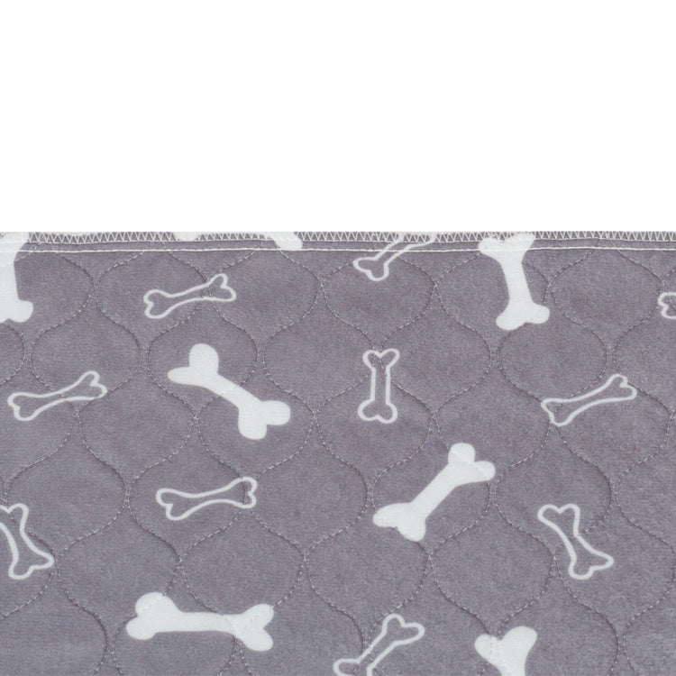 Dog Training Pad with Bone Print Design