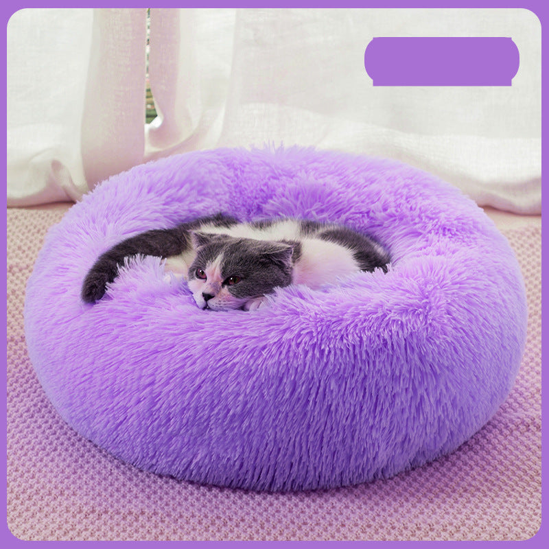 Plush Winter Dog Bed in 8 Colors