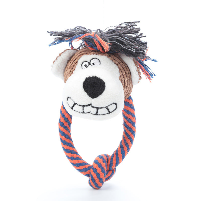 Cotton Rope Soundmaking Dog Toy