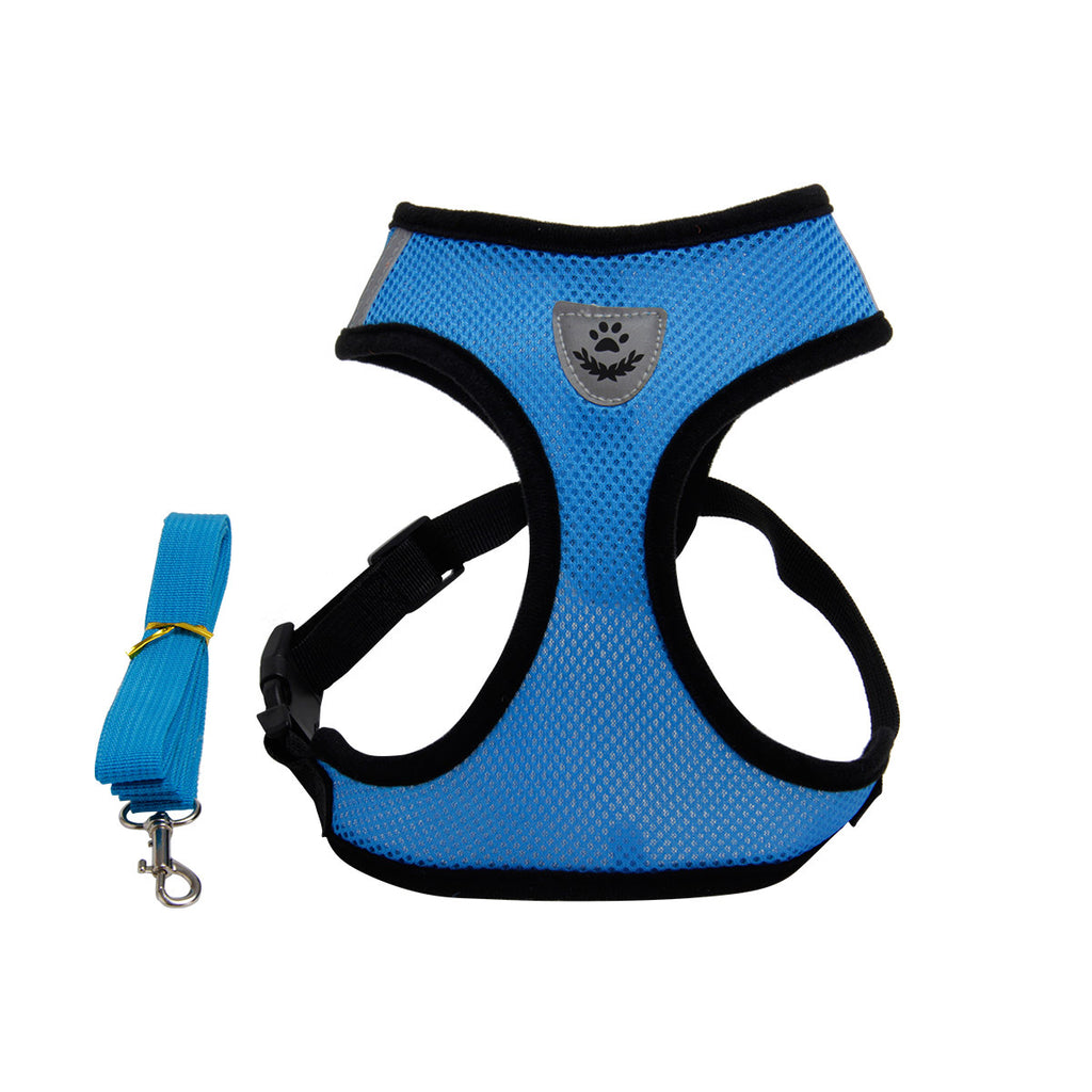 Step-In Dog Harness and Leash Set