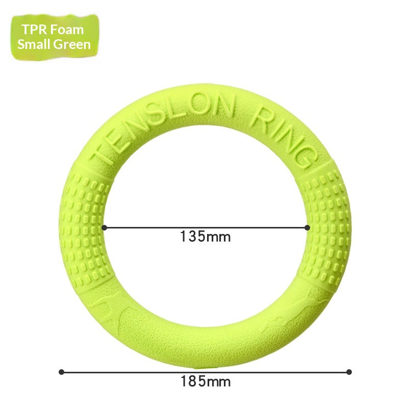 Soft Pull Ring Fetch Toy for Dogs in 4 Colors