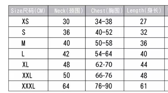 Warm Winter Coat for Dogs in Multiple Colors