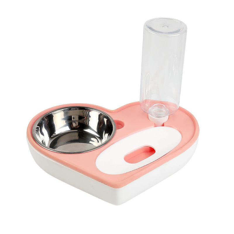 Double Bowl Dog Feeder, Non-Slip Design