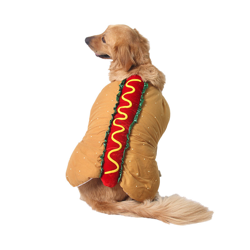 Hot Dog Costume for Dogs