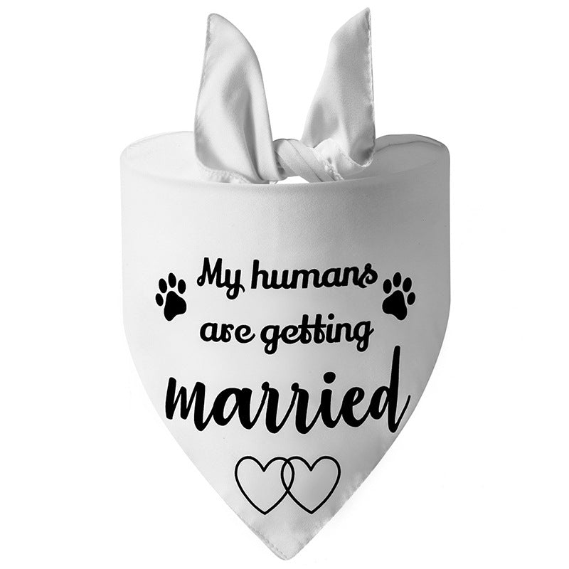Wedding Bandana for Dogs, 12 Styles