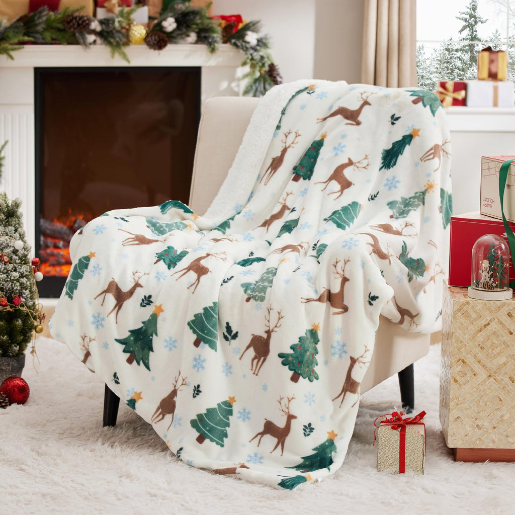 Cozy Christmas Corgi Blanket for Dogs