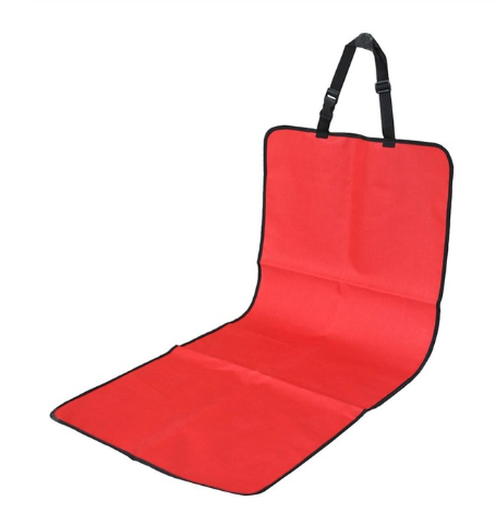Waterproof Car Seat Cover for Dogs in Red, Blue, Black