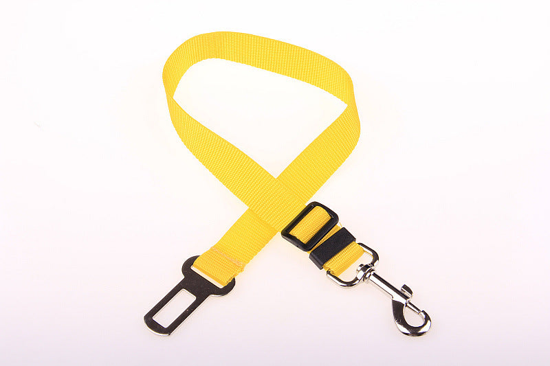 Adjustable Dog Car Seat Belt Strap in Multiple Colors