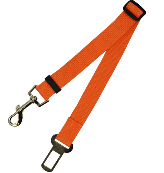 Adjustable Dog Car Seat Belt Strap in Multiple Colors