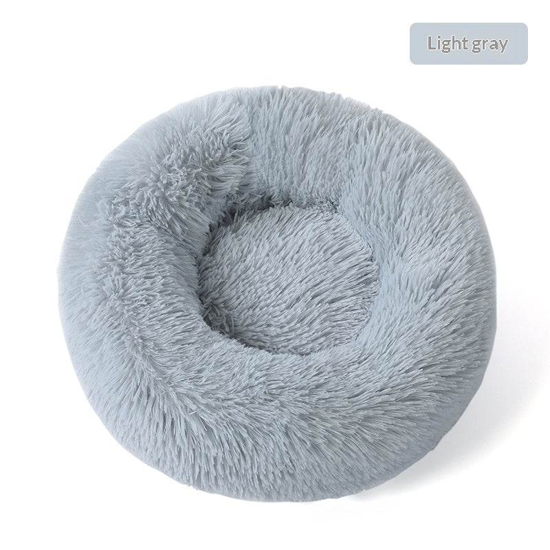 Cozy Gradient Dome Dog Bed for Winter