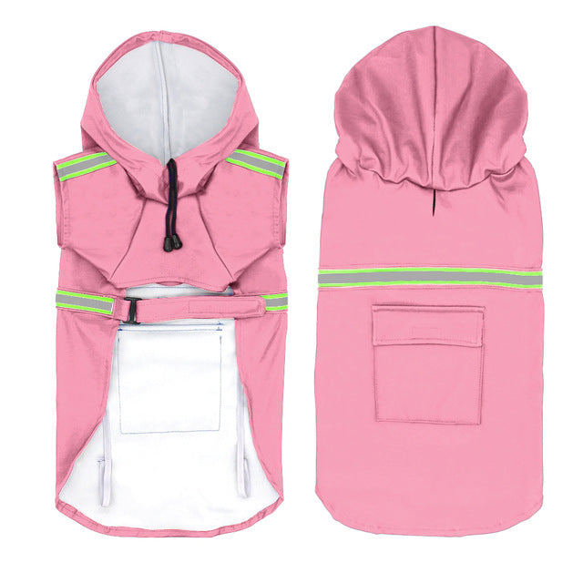 Waterproof Reflective Raincoat for Dogs