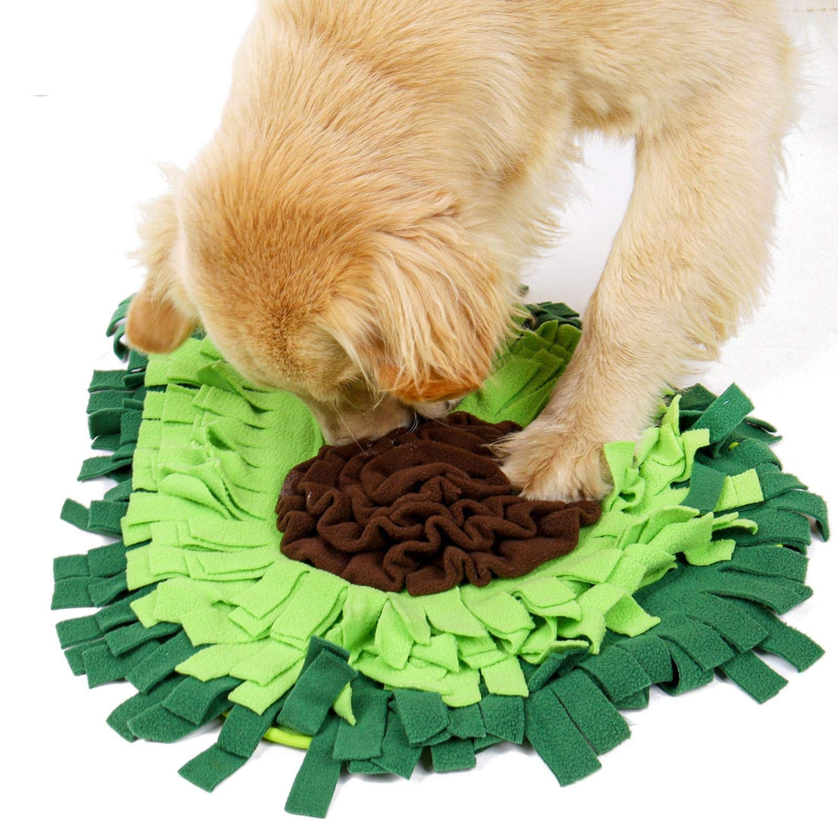 Dog Sniffing Mat with Interactive Puzzle Feeding Game