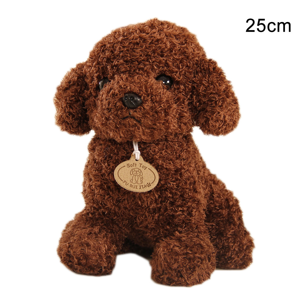 Soft Teddy Dog Plush Toy in Multiple Colors