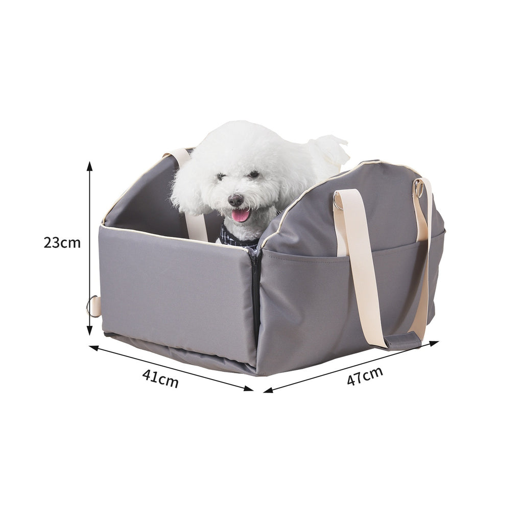 Large-Capacity Car Console Dog Carrier Bag in Multiple Colors